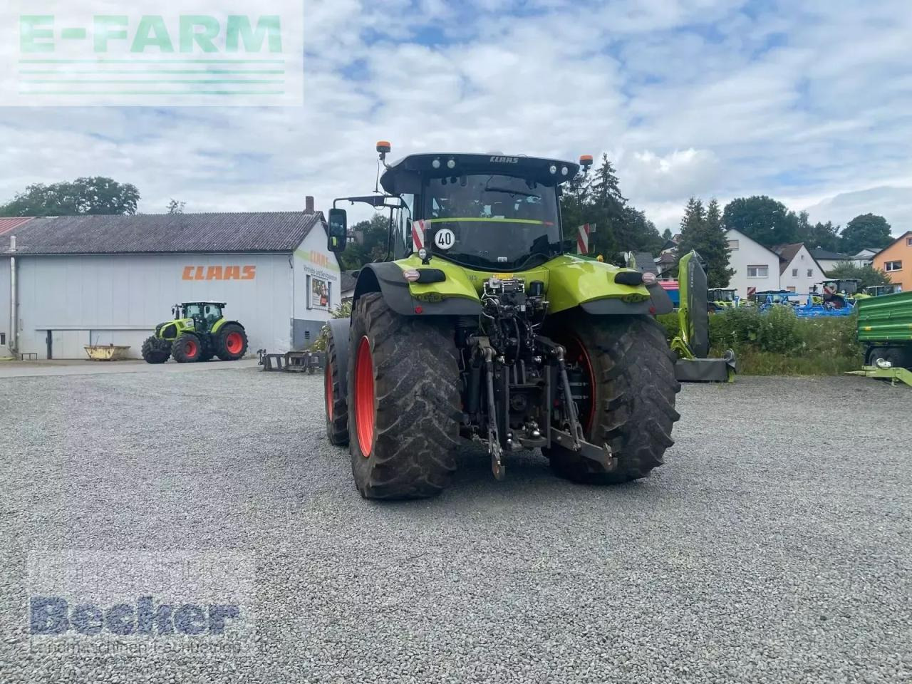 CLAAS axion 870 c-matic CMATIC - Traktorius: foto 4 CLAAS axion 870 c-matic CMATIC - Traktorius: foto 4