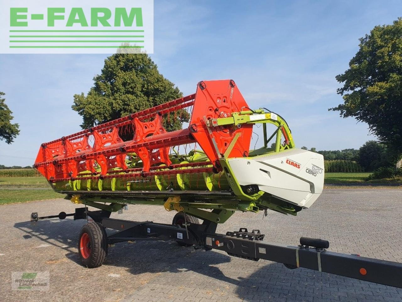 CLAAS cerio 620 - Grūdų pjaunamoji: foto 1 CLAAS cerio 620 - Grūdų pjaunamoji: foto 1