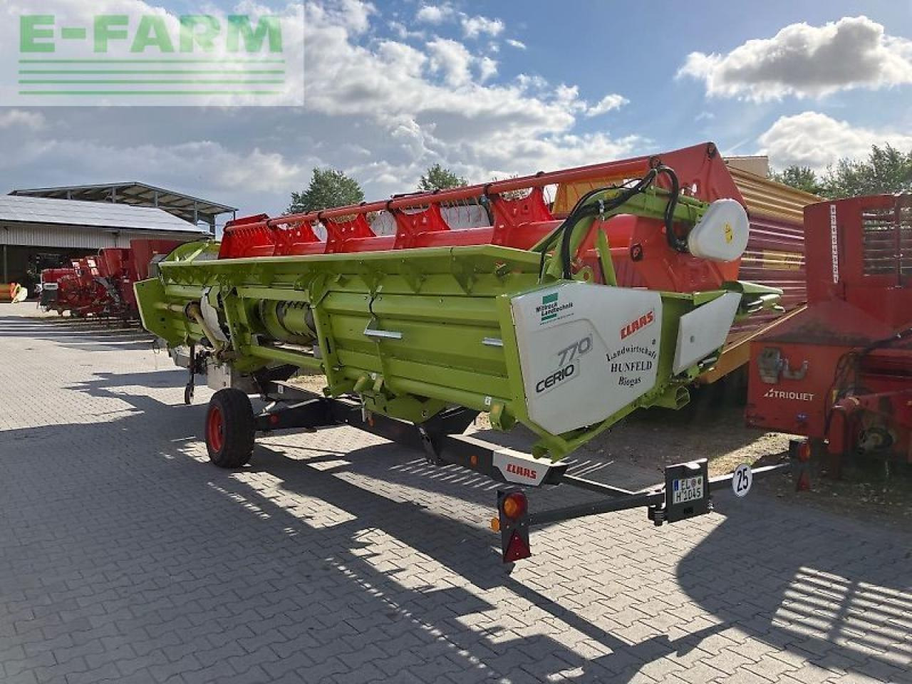 CLAAS cerio 770 - Įranga už pašarų kombainai: foto 5 CLAAS cerio 770 - Įranga už pašarų kombainai: foto 5