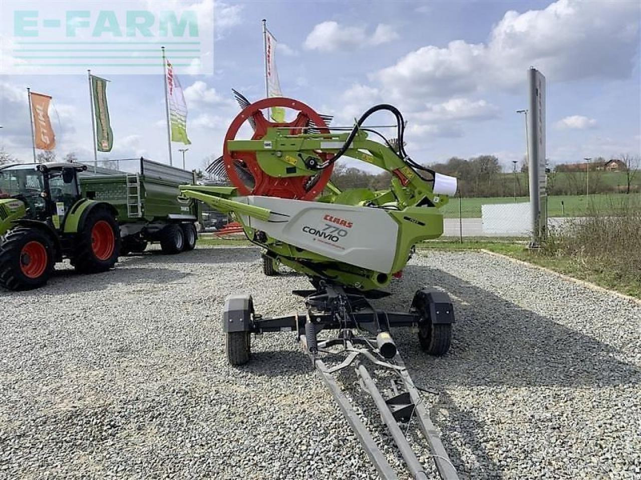 CLAAS convio flex 770 - Įranga už pašarų kombainai: foto 2 CLAAS convio flex 770 - Įranga už pašarų kombainai: foto 2