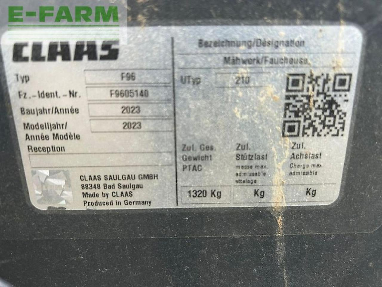 CLAAS disco 3200 fc - Šienapjovė: foto 5 CLAAS disco 3200 fc - Šienapjovė: foto 5