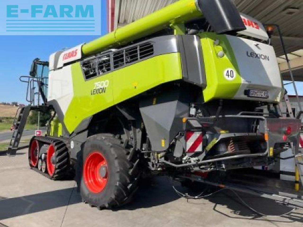 CLAAS gebr. mähdrescher lexion7500tt - Derliaus nuėmimo kombainas: foto 2 CLAAS gebr. mähdrescher lexion7500tt - Derliaus nuėmimo kombainas: foto 2