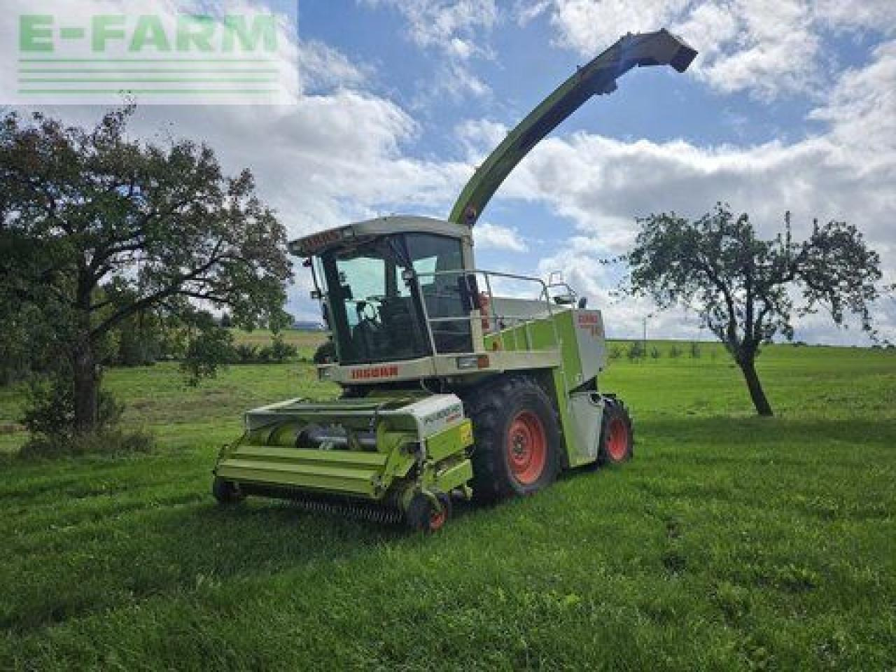 CLAAS jaguar 840 - Pašarų kombainas: foto 1 CLAAS jaguar 840 - Pašarų kombainas: foto 1
