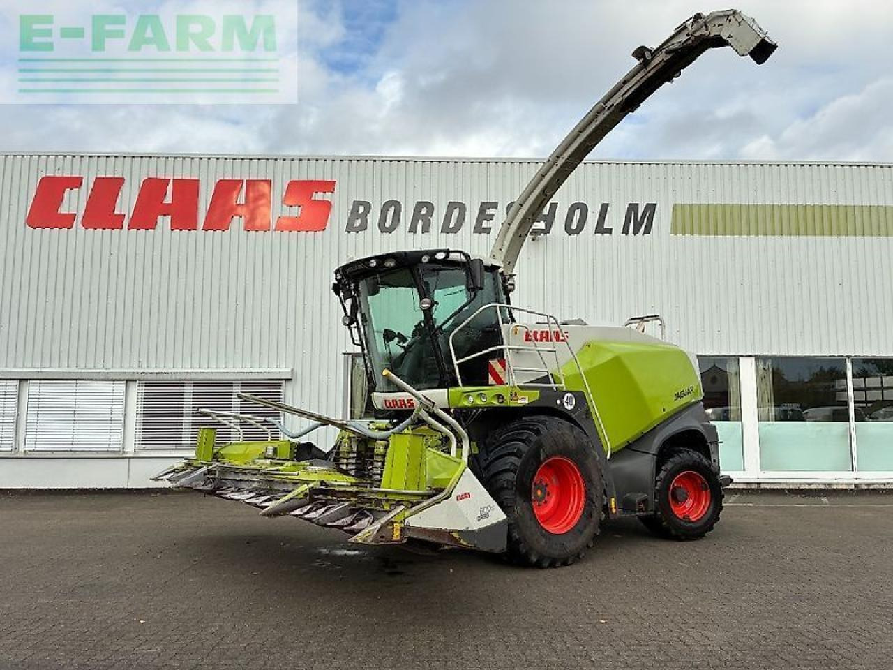 CLAAS jaguar 860 - Pašarų kombainas: foto 1 CLAAS jaguar 860 - Pašarų kombainas: foto 1