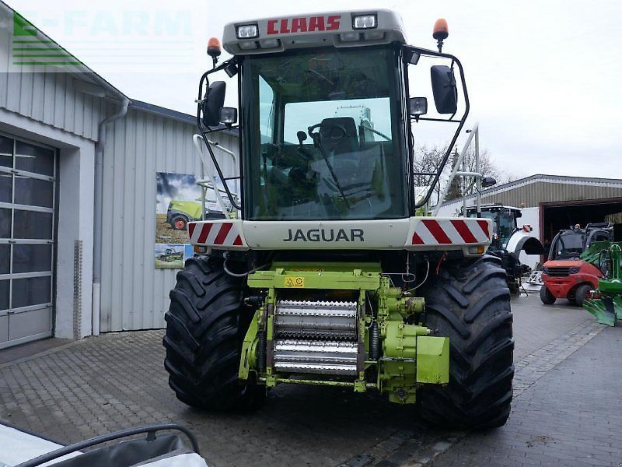 CLAAS jaguar 870 - Pašarų kombainas: foto 2 CLAAS jaguar 870 - Pašarų kombainas: foto 2