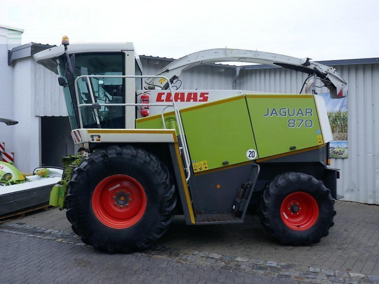 CLAAS jaguar 870 - Pašarų kombainas: foto 5 CLAAS jaguar 870 - Pašarų kombainas: foto 5