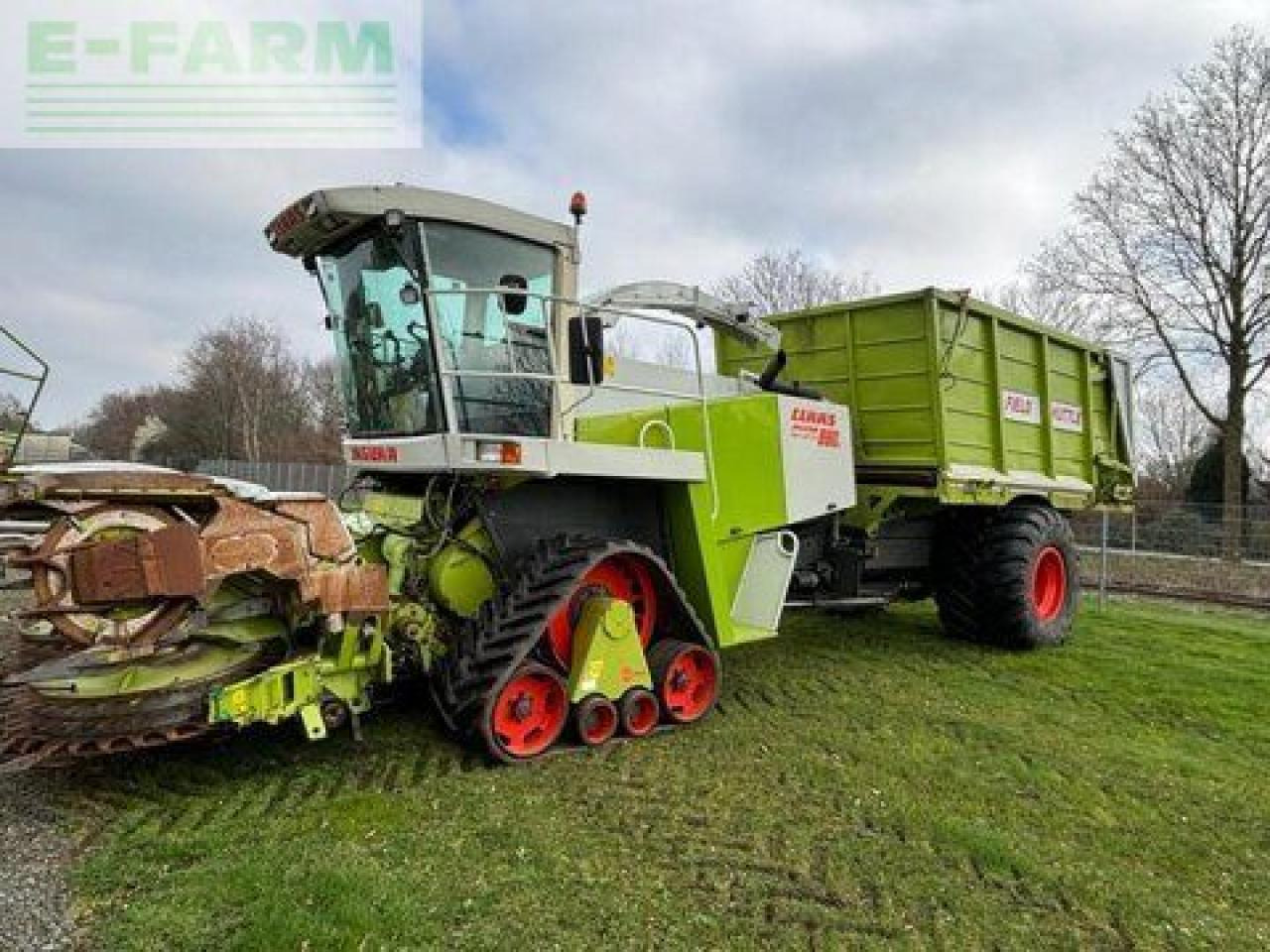 CLAAS jaguar 880 field shuttle, orbis 450 ts, raupe - Pašarų kombainas: foto 3 CLAAS jaguar 880 field shuttle, orbis 450 ts, raupe - Pašarų kombainas: foto 3