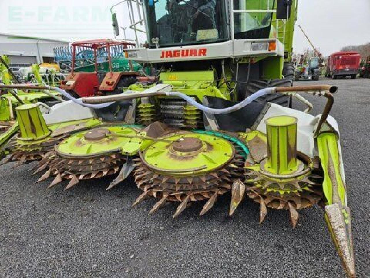 CLAAS jaguar 880 field shuttle, orbis 450 ts, raupe - Pašarų kombainas: foto 5 CLAAS jaguar 880 field shuttle, orbis 450 ts, raupe - Pašarų kombainas: foto 5
