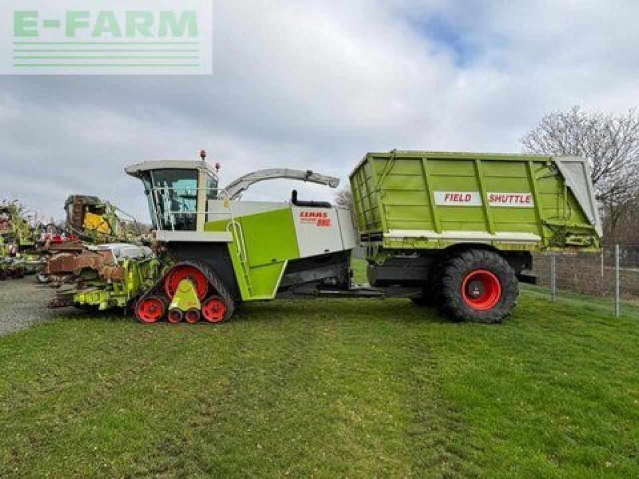 CLAAS jaguar 880 field shuttle, orbis 450 ts, raupe - Pašarų kombainas: foto 2 CLAAS jaguar 880 field shuttle, orbis 450 ts, raupe - Pašarų kombainas: foto 2