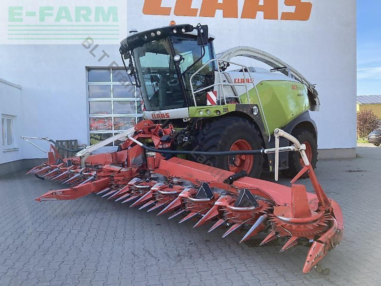 CLAAS jaguar 980 - Pašarų kombainas: foto 1 CLAAS jaguar 980 - Pašarų kombainas: foto 1