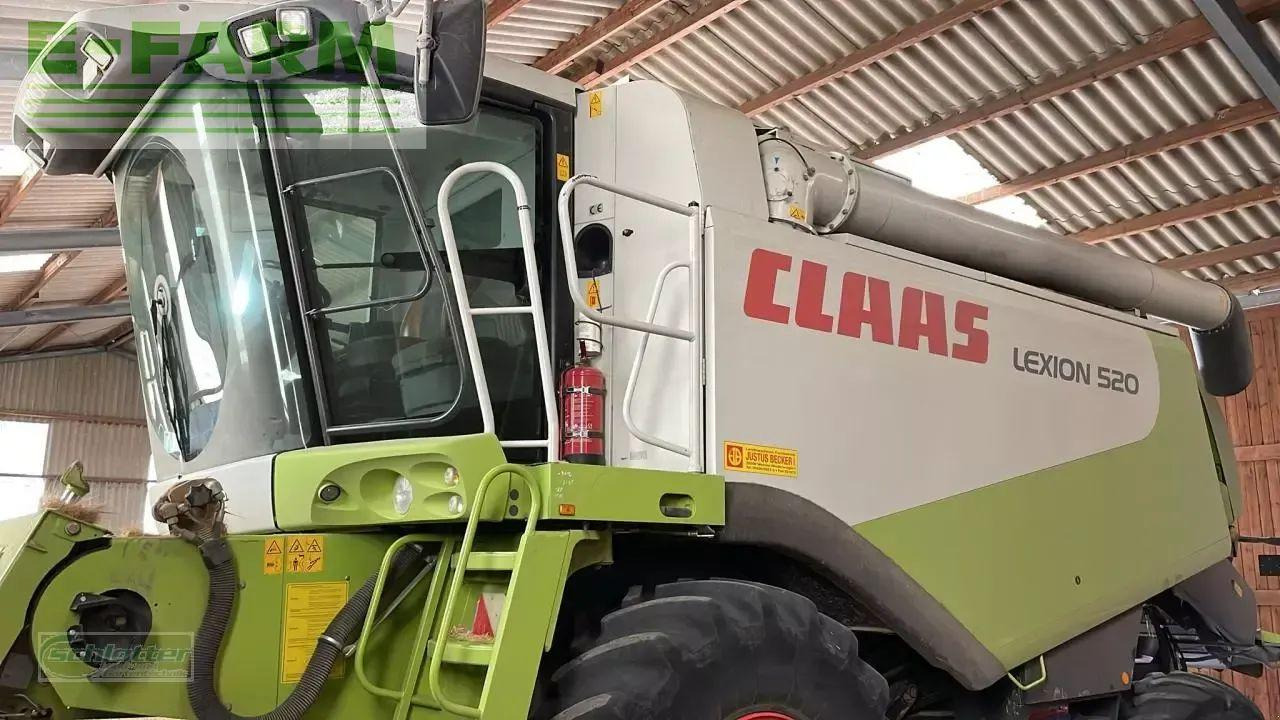 CLAAS lexion 520 - Derliaus nuėmimo kombainas: foto 1 CLAAS lexion 520 - Derliaus nuėmimo kombainas: foto 1