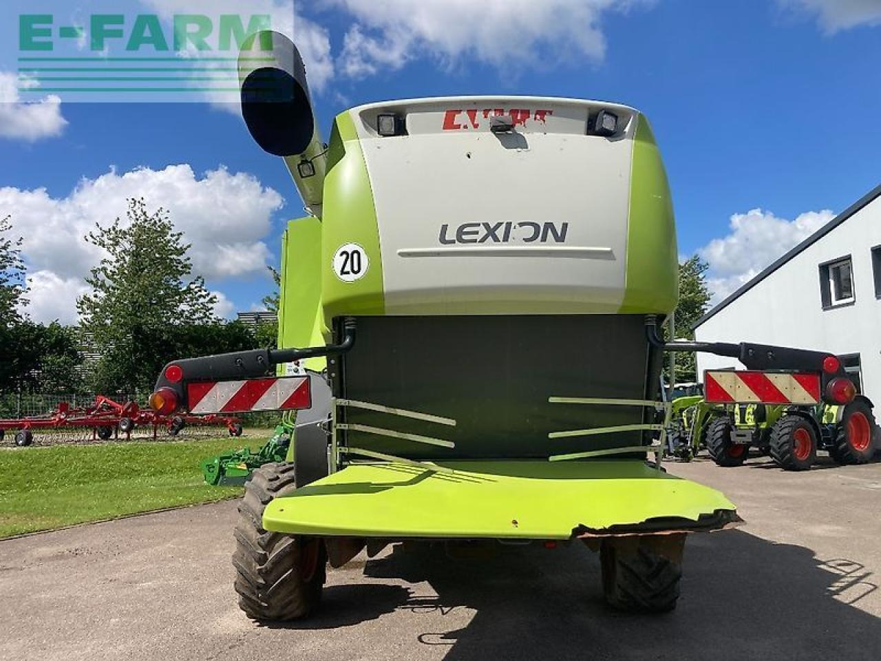 CLAAS lexion 550 - Derliaus nuėmimo kombainas: foto 3 CLAAS lexion 550 - Derliaus nuėmimo kombainas: foto 3