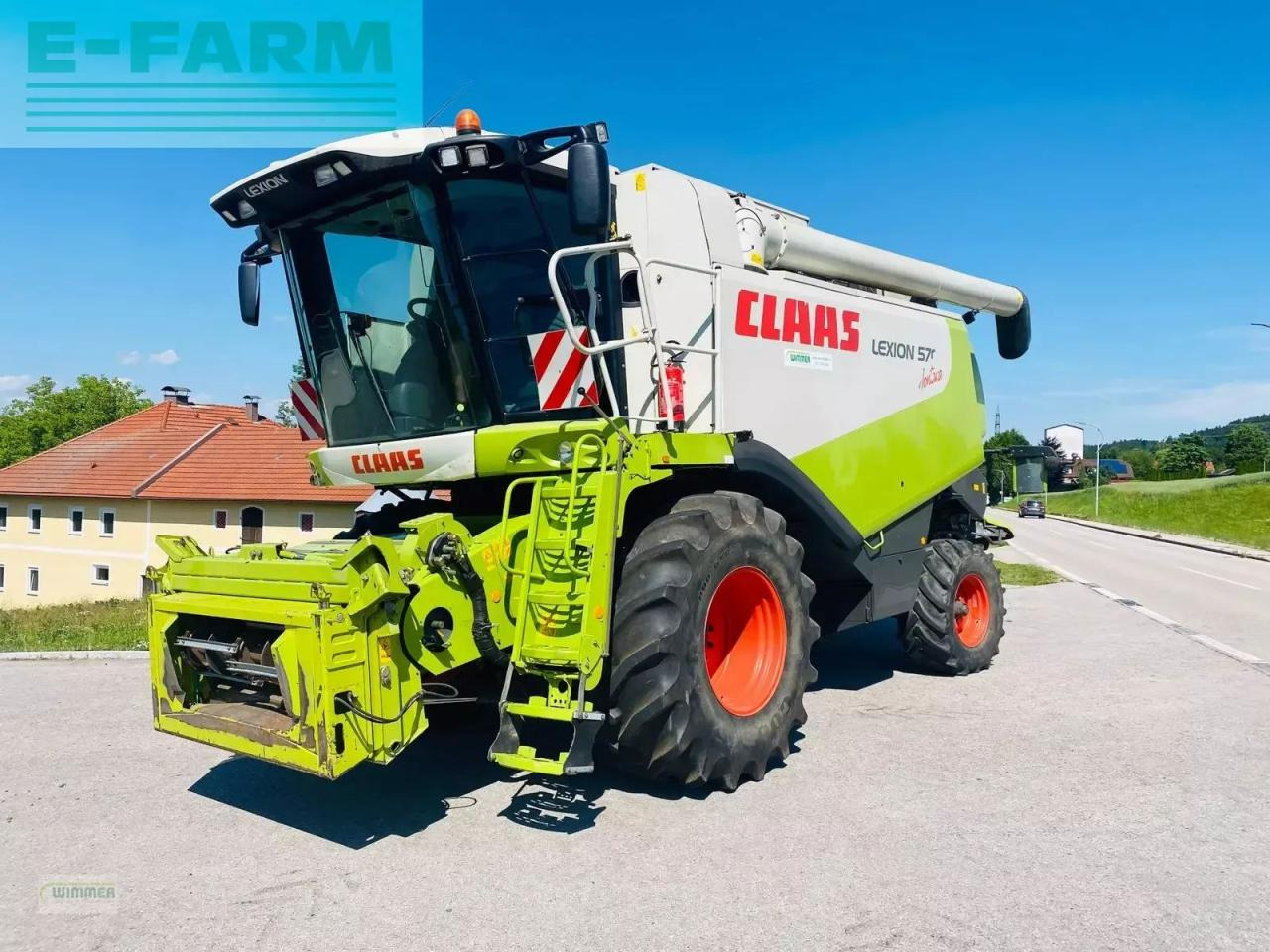 CLAAS lexion 570 montana - Derliaus nuėmimo kombainas: foto 1 CLAAS lexion 570 montana - Derliaus nuėmimo kombainas: foto 1