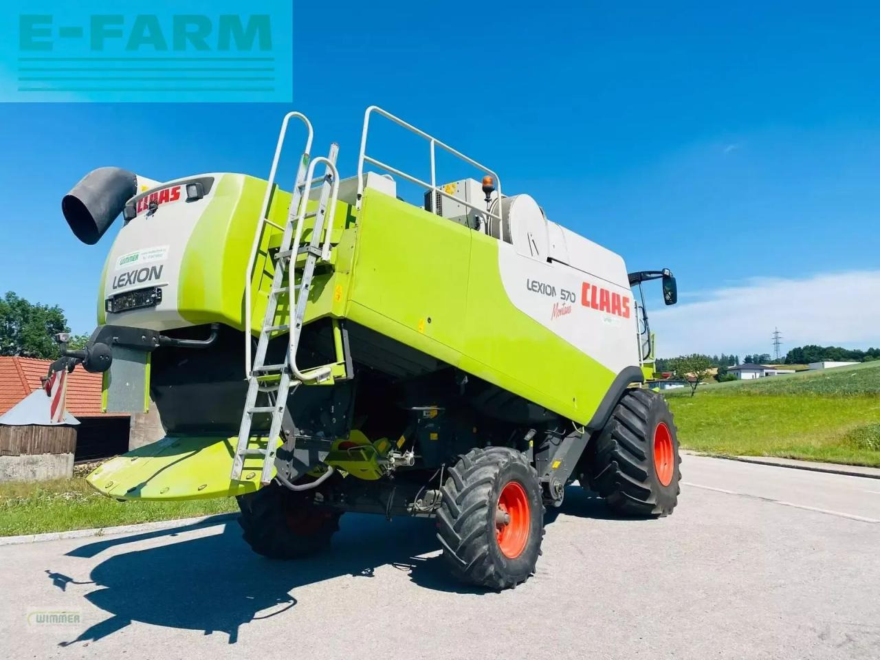CLAAS lexion 570 montana - Derliaus nuėmimo kombainas: foto 3 CLAAS lexion 570 montana - Derliaus nuėmimo kombainas: foto 3