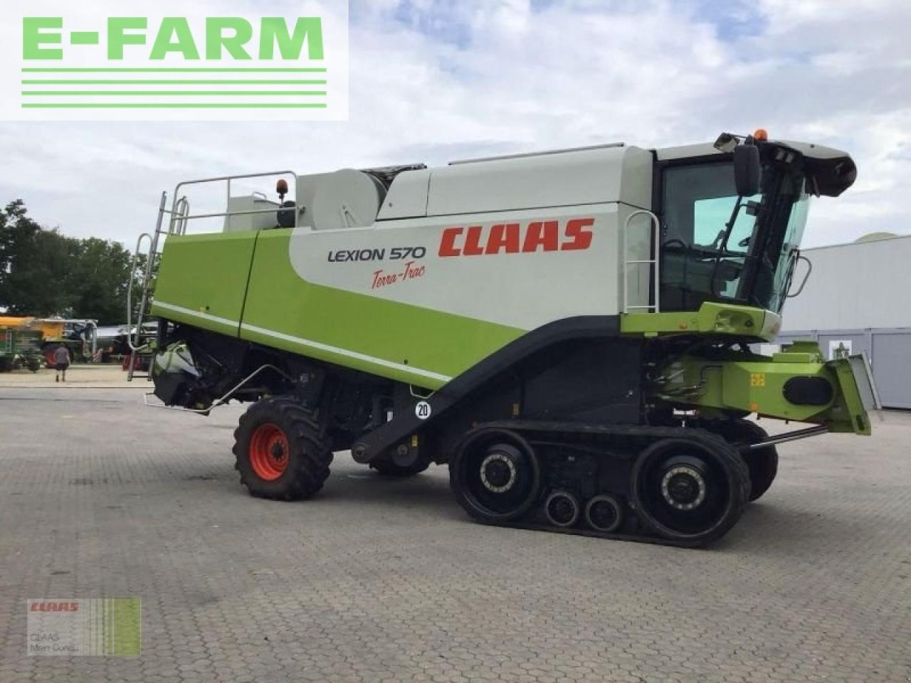 CLAAS lexion 570tt mit v750+tw - Derliaus nuėmimo kombainas: foto 2 CLAAS lexion 570tt mit v750+tw - Derliaus nuėmimo kombainas: foto 2