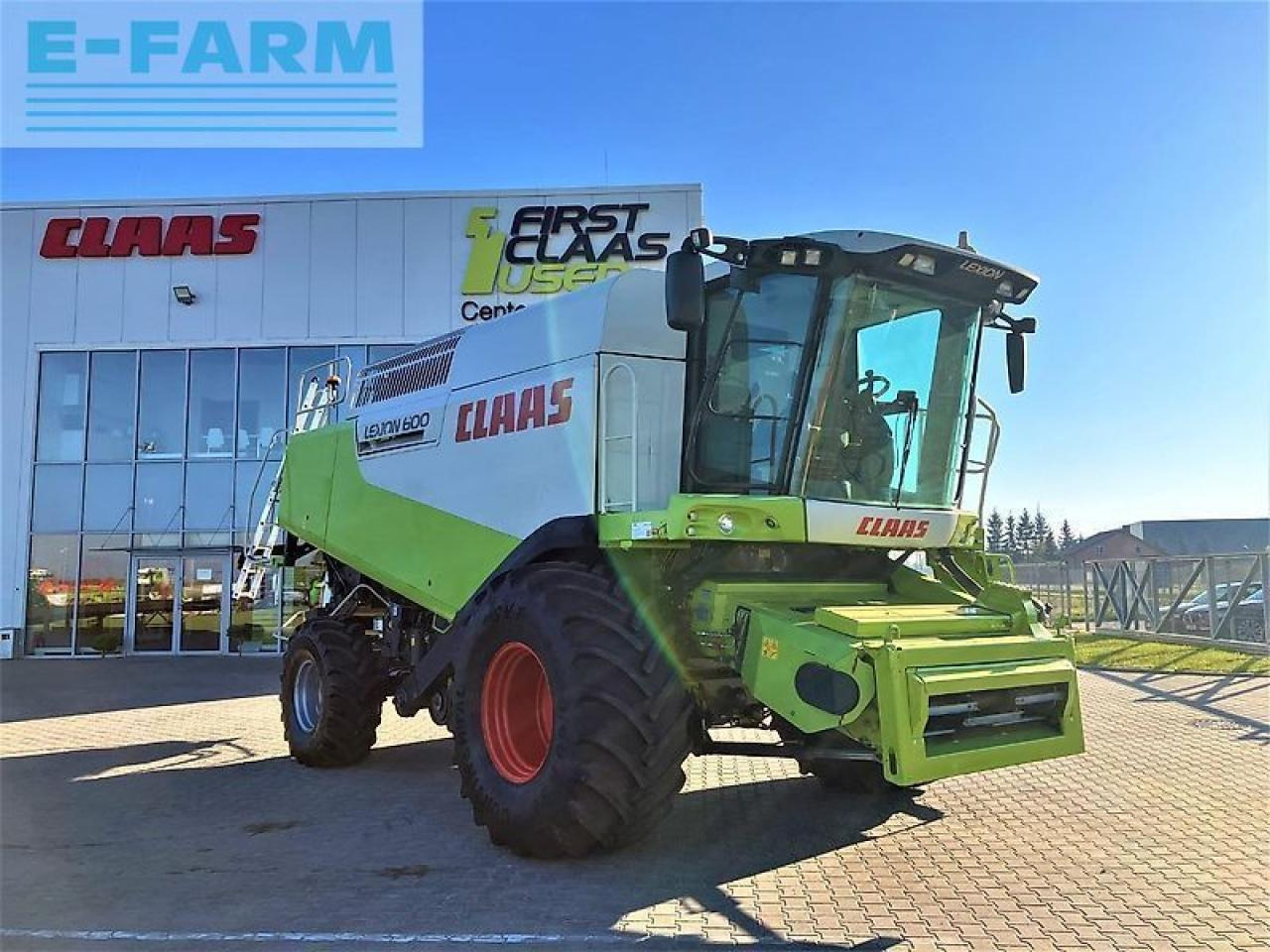 CLAAS lexion 600 - Derliaus nuėmimo kombainas: foto 1 CLAAS lexion 600 - Derliaus nuėmimo kombainas: foto 1