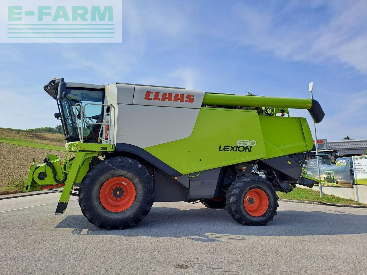 CLAAS lexion 630 - allrad - Derliaus nuėmimo kombainas: foto 2 CLAAS lexion 630 - allrad - Derliaus nuėmimo kombainas: foto 2