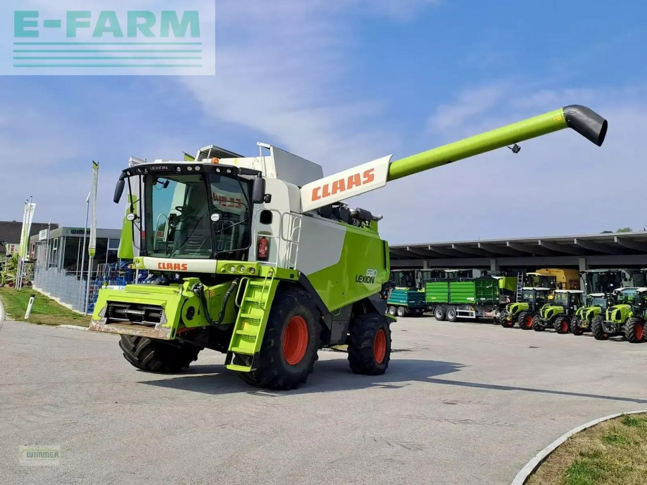 CLAAS lexion 630 - allrad - Derliaus nuėmimo kombainas: foto 2 CLAAS lexion 630 - allrad - Derliaus nuėmimo kombainas: foto 2