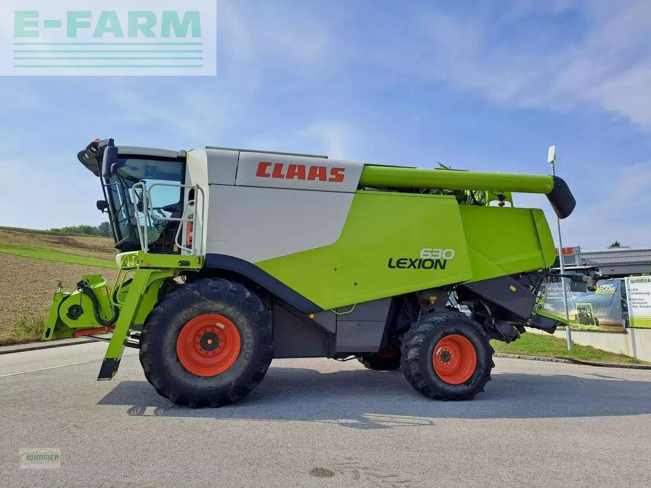 CLAAS lexion 630 - allrad - Derliaus nuėmimo kombainas: foto 3 CLAAS lexion 630 - allrad - Derliaus nuėmimo kombainas: foto 3