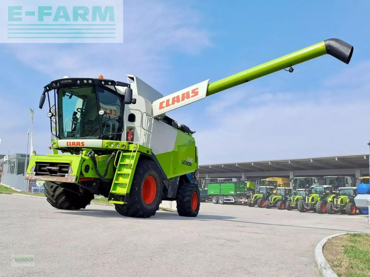 CLAAS lexion 630 - allrad - Derliaus nuėmimo kombainas: foto 1 CLAAS lexion 630 - allrad - Derliaus nuėmimo kombainas: foto 1