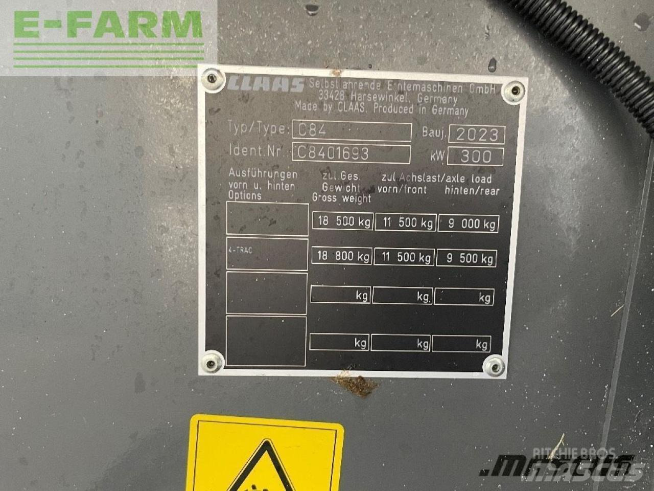 CLAAS lexion 6700 - Derliaus nuėmimo kombainas: foto 5 CLAAS lexion 6700 - Derliaus nuėmimo kombainas: foto 5