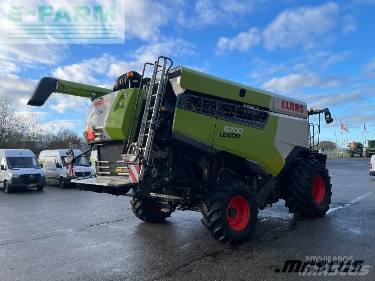 CLAAS lexion 6700 - Derliaus nuėmimo kombainas: foto 3 CLAAS lexion 6700 - Derliaus nuėmimo kombainas: foto 3