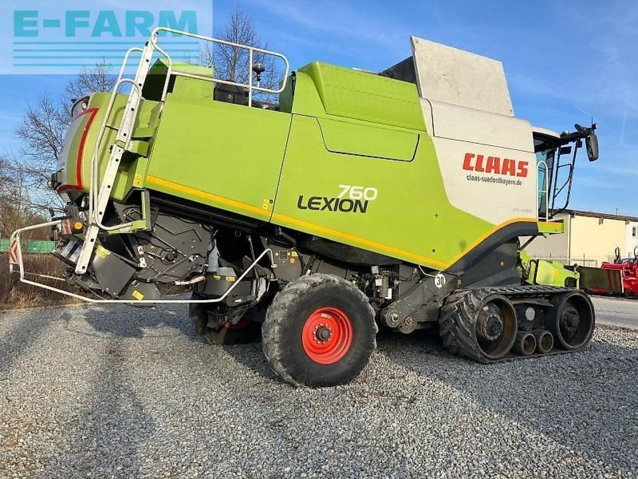 Derliaus nuėmimo kombainas CLAAS lexion 760 tt terra trac: foto 6
