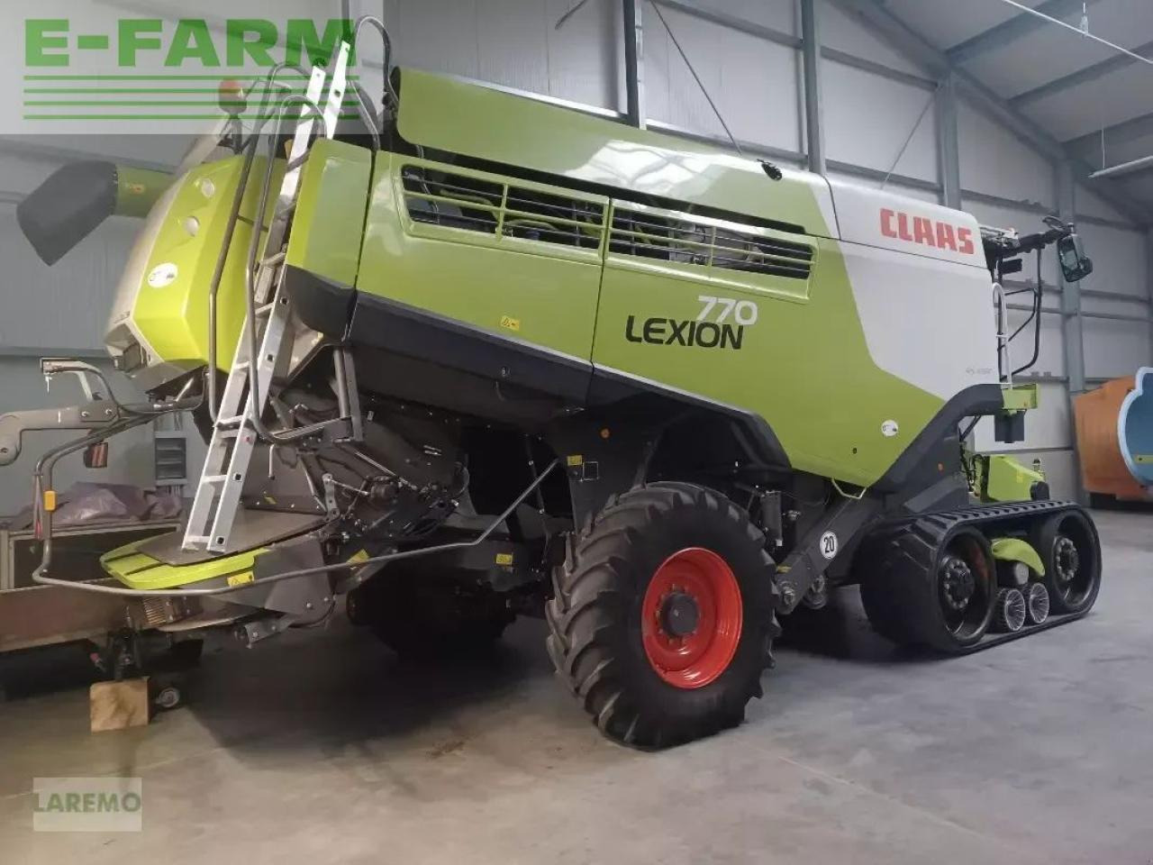 CLAAS lexion 770 tt terratrac + v1050 - Derliaus nuėmimo kombainas: foto 2 CLAAS lexion 770 tt terratrac + v1050 - Derliaus nuėmimo kombainas: foto 2