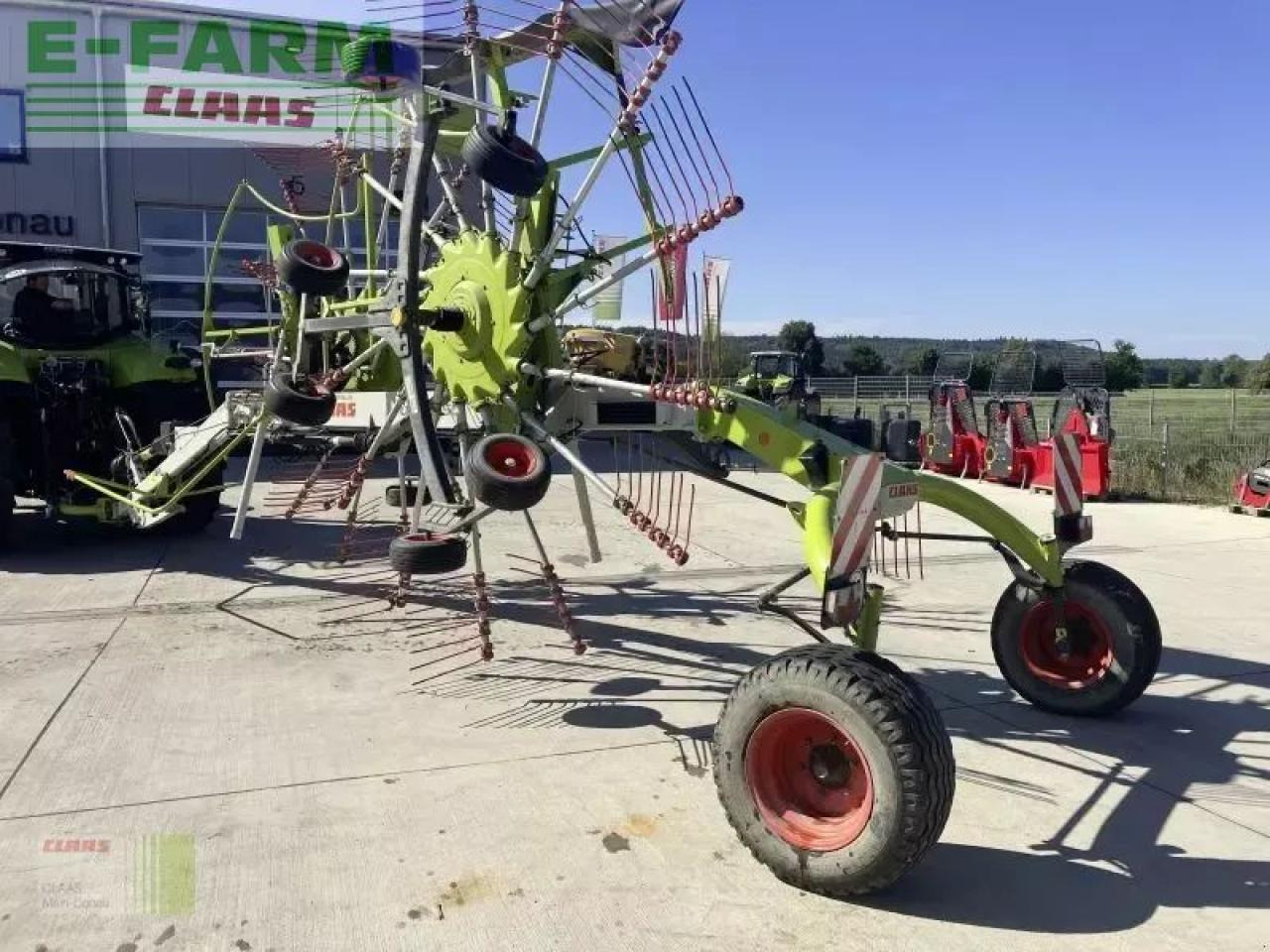 CLAAS liner 1750 - Šieno grėblys/ Vartytuvas: foto 5 CLAAS liner 1750 - Šieno grėblys/ Vartytuvas: foto 5