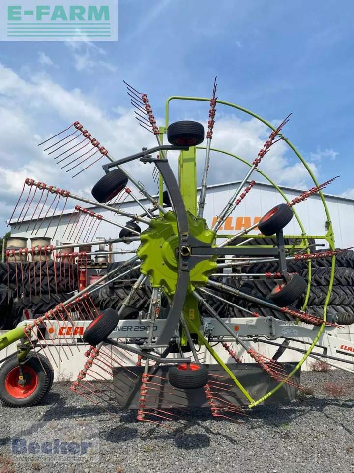 CLAAS liner 2900 - Šieno grėblys/ Vartytuvas: foto 2 CLAAS liner 2900 - Šieno grėblys/ Vartytuvas: foto 2