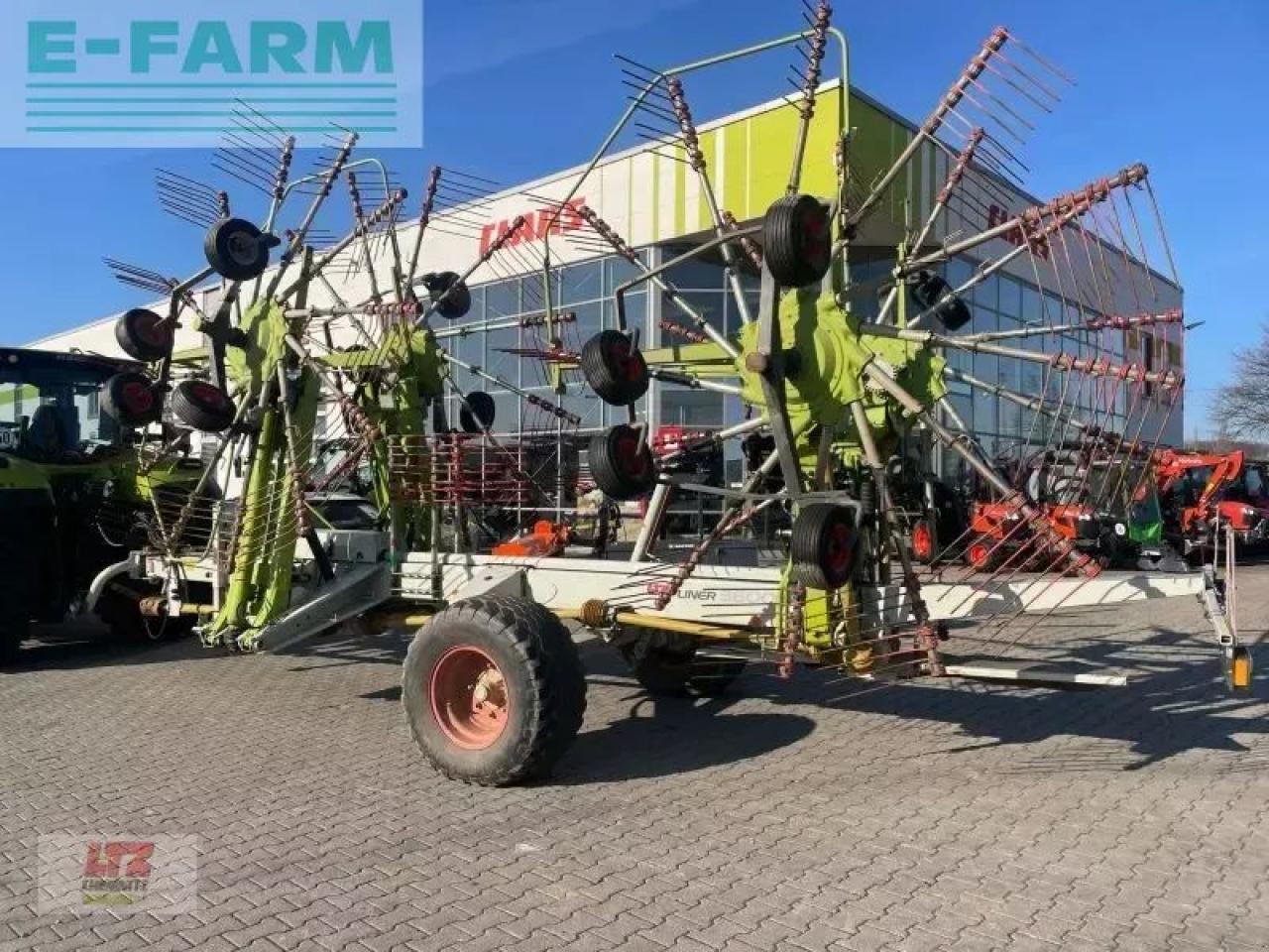 CLAAS liner 3600 - Šieno grėblys/ Vartytuvas: foto 3 CLAAS liner 3600 - Šieno grėblys/ Vartytuvas: foto 3