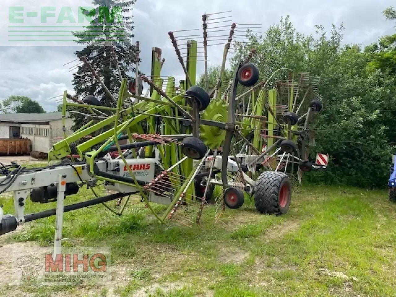 CLAAS liner 4000 - Šieno grėblys/ Vartytuvas: foto 1 CLAAS liner 4000 - Šieno grėblys/ Vartytuvas: foto 1