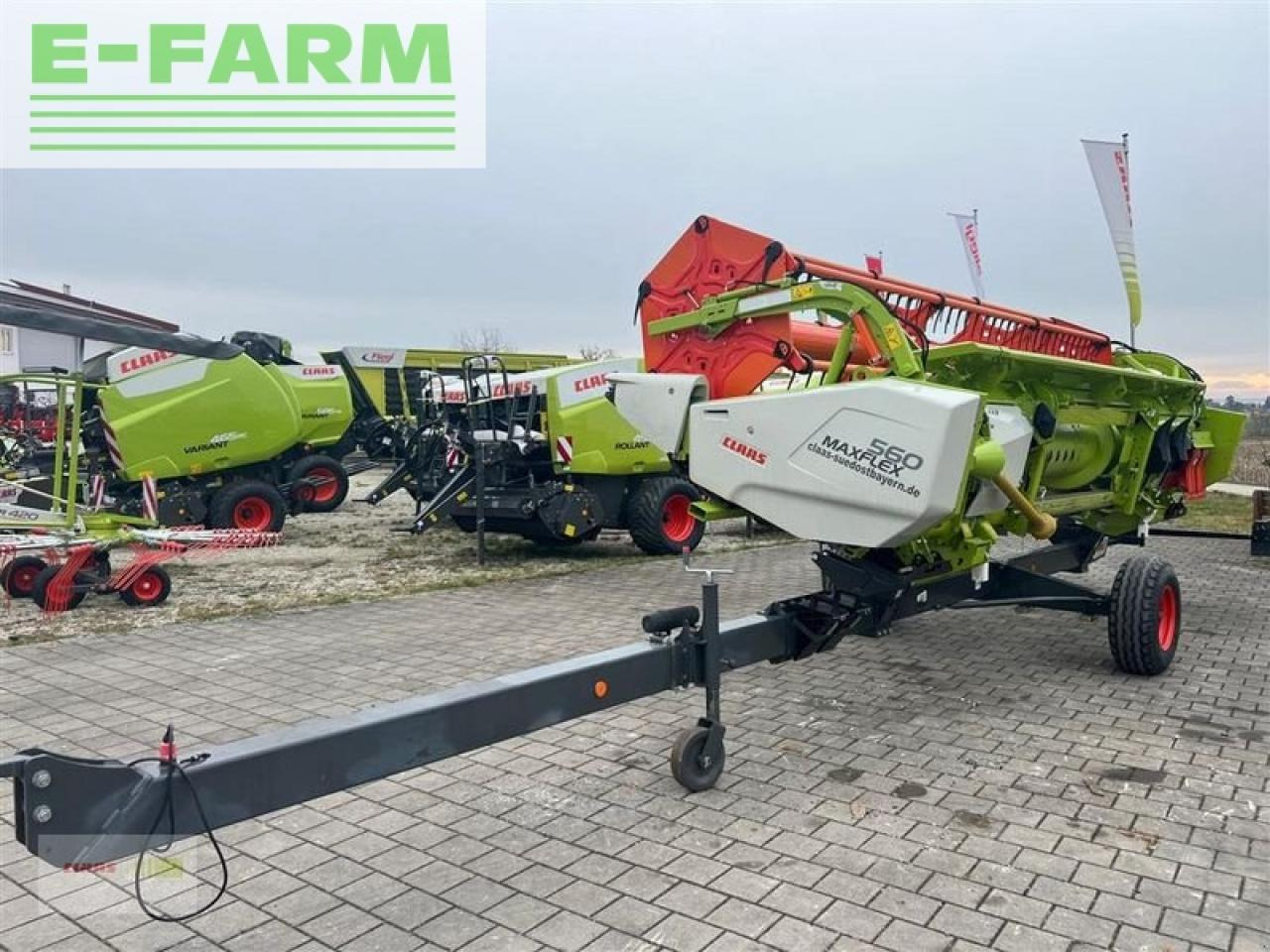 CLAAS maxflex 560 + tw - Traktorius: foto 2 CLAAS maxflex 560 + tw - Traktorius: foto 2