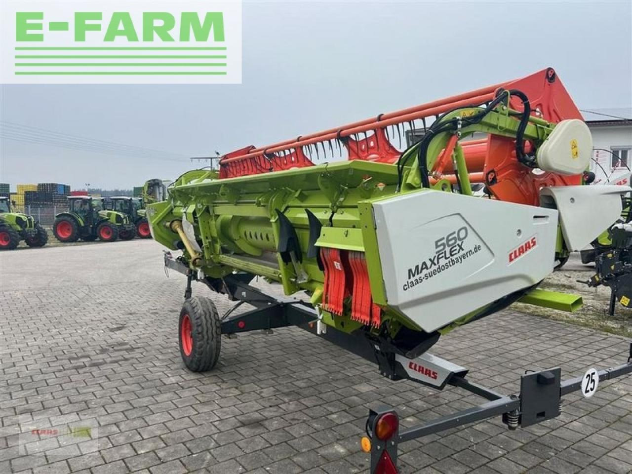 CLAAS maxflex 560 + tw - Traktorius: foto 4 CLAAS maxflex 560 + tw - Traktorius: foto 4