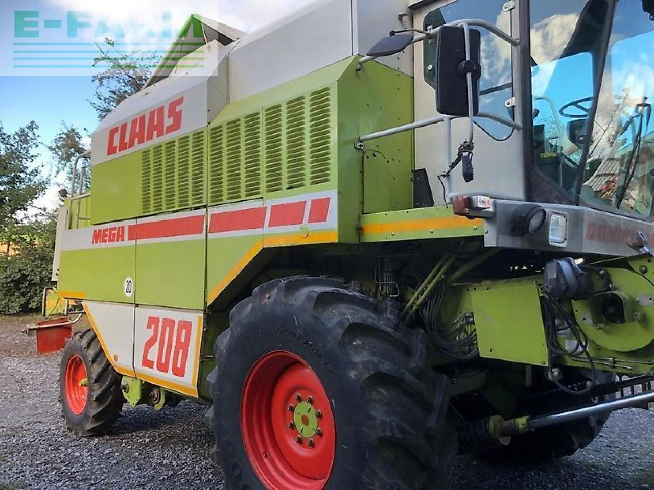 CLAAS mega 208 - Derliaus nuėmimo kombainas: foto 3 CLAAS mega 208 - Derliaus nuėmimo kombainas: foto 3