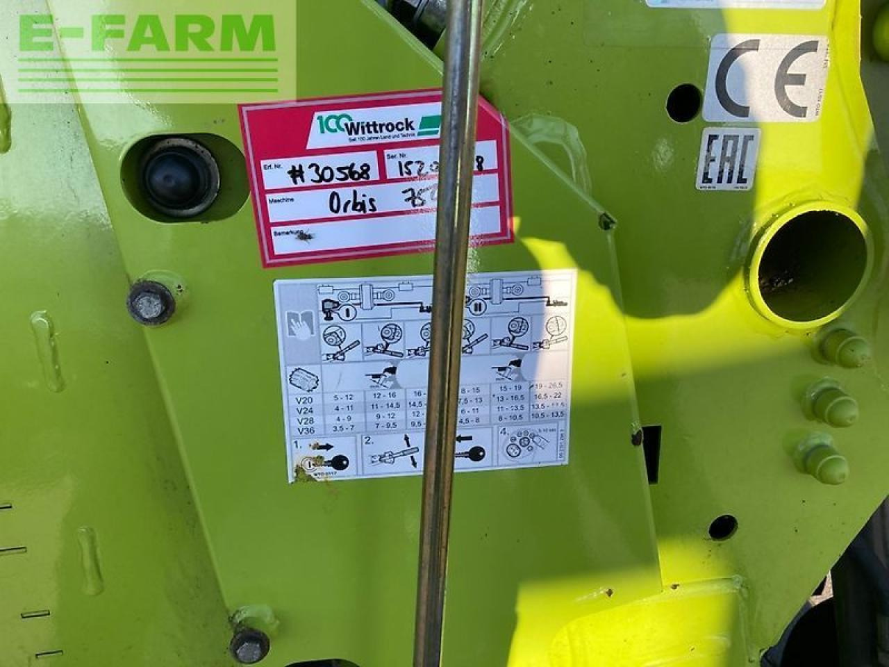 CLAAS orbis 750 - Įranga už pašarų kombainai: foto 1 CLAAS orbis 750 - Įranga už pašarų kombainai: foto 1