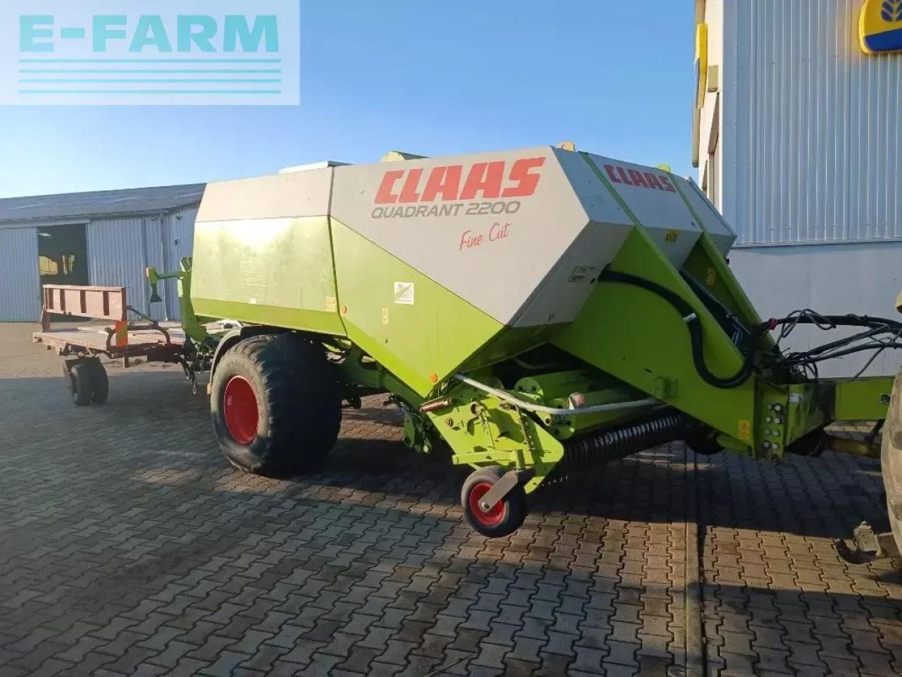 CLAAS quadrant 2200 - Stačiakampių ryšulių presas: foto 5 CLAAS quadrant 2200 - Stačiakampių ryšulių presas: foto 5