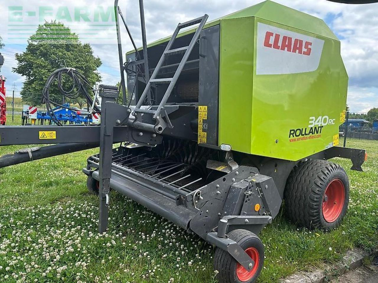 CLAAS rollant 340 rc - Stačiakampių ryšulių presas: foto 5 CLAAS rollant 340 rc - Stačiakampių ryšulių presas: foto 5