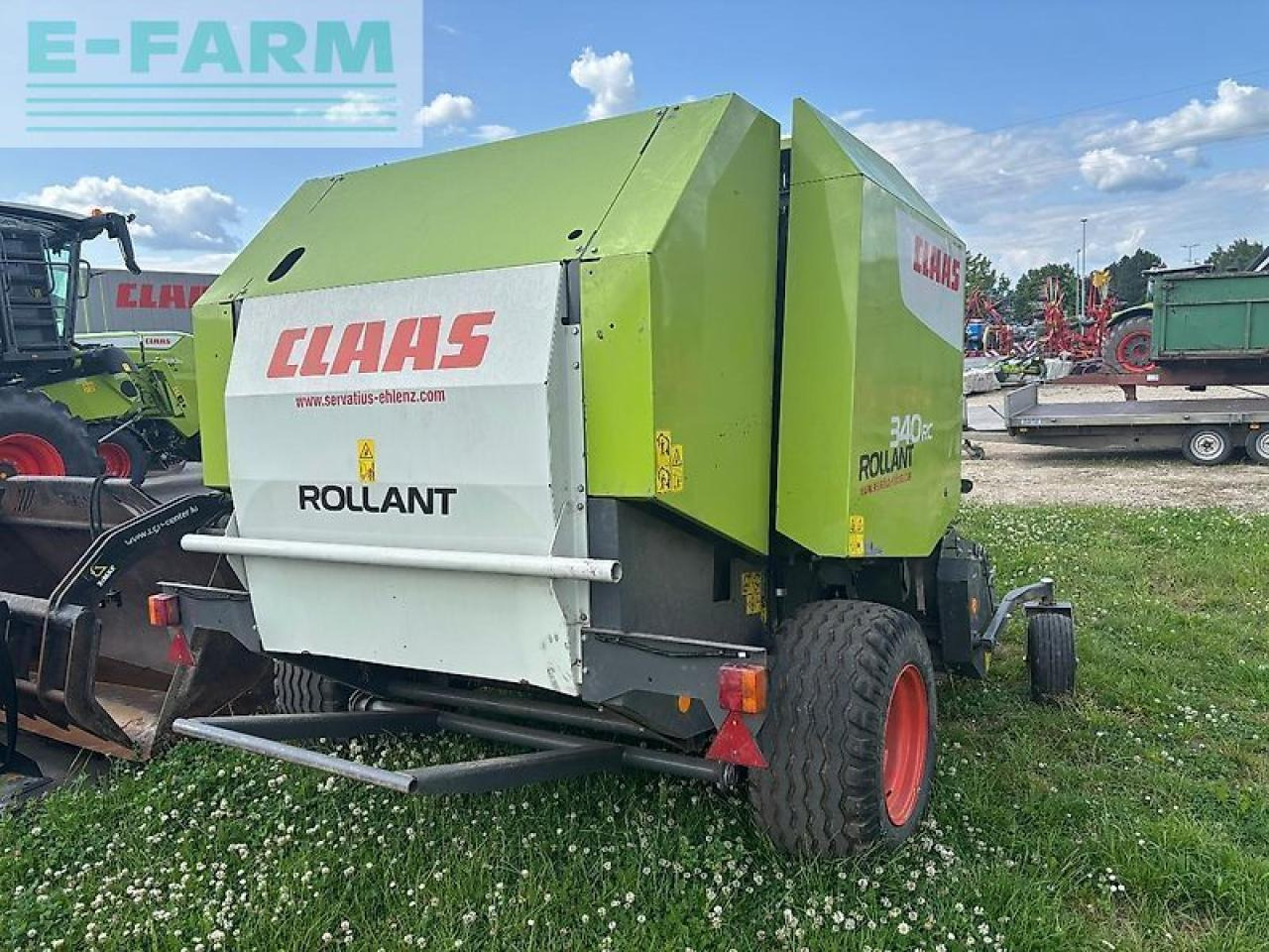 CLAAS rollant 340 rc - Stačiakampių ryšulių presas: foto 3 CLAAS rollant 340 rc - Stačiakampių ryšulių presas: foto 3