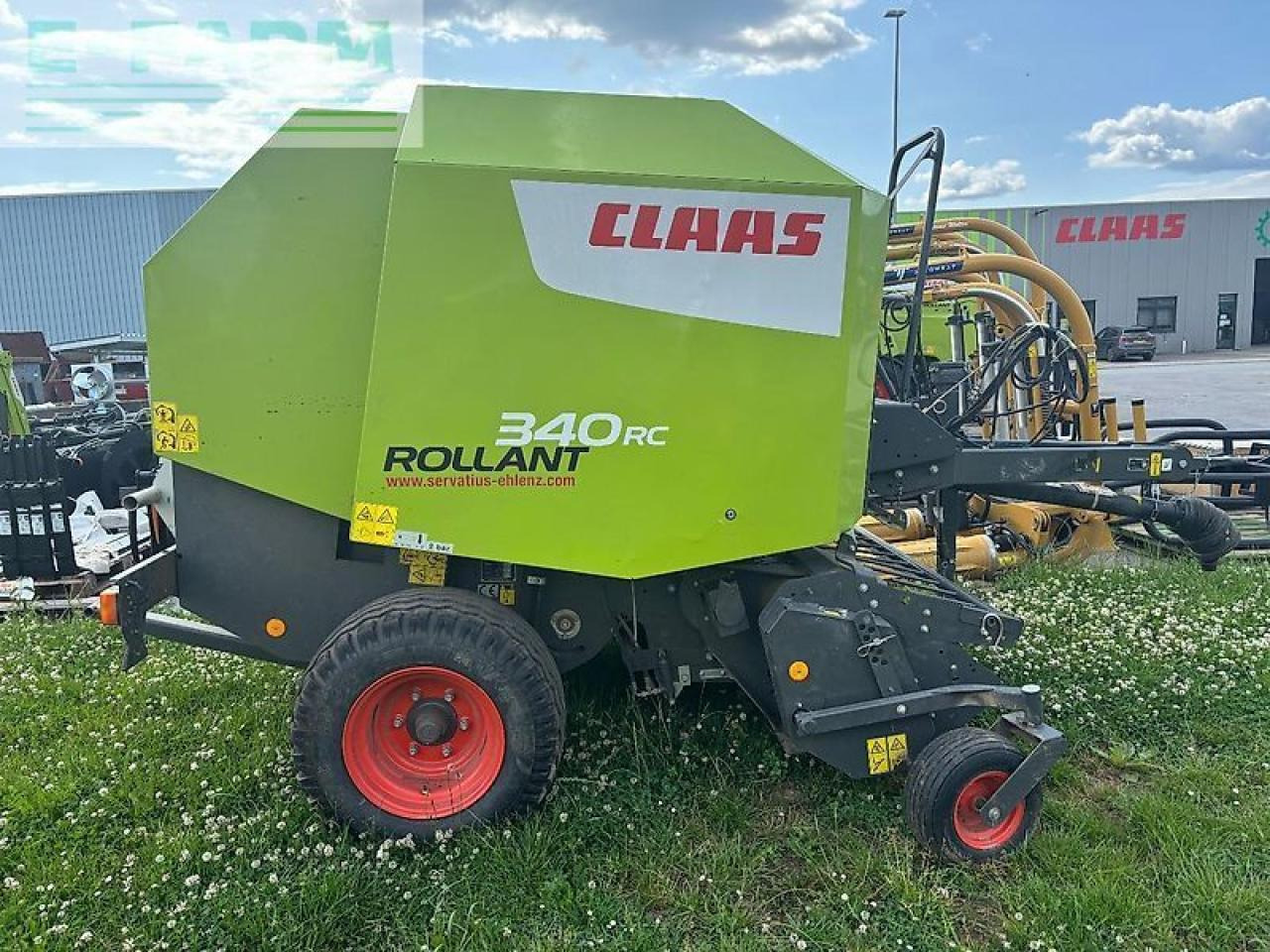 CLAAS rollant 340 rc - Stačiakampių ryšulių presas: foto 1 CLAAS rollant 340 rc - Stačiakampių ryšulių presas: foto 1