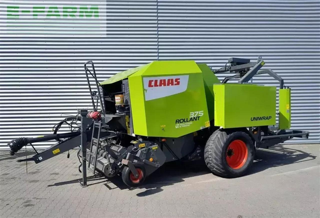 CLAAS rollant 375 - uniwrap - Stačiakampių ryšulių presas: foto 1 CLAAS rollant 375 - uniwrap - Stačiakampių ryšulių presas: foto 1