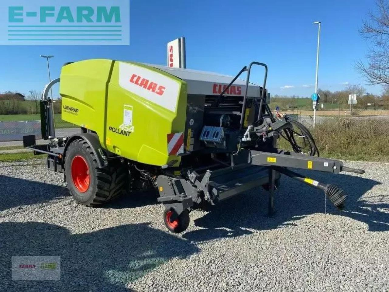 CLAAS rollant 454 rc uniwrap - Stačiakampių ryšulių presas: foto 1 CLAAS rollant 454 rc uniwrap - Stačiakampių ryšulių presas: foto 1