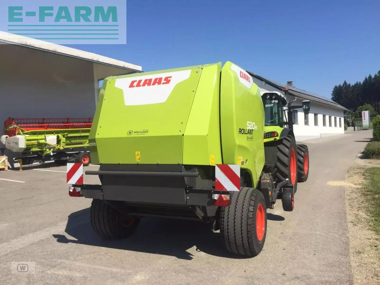 CLAAS rollant 520 rc - Stačiakampių ryšulių presas: foto 4 CLAAS rollant 520 rc - Stačiakampių ryšulių presas: foto 4