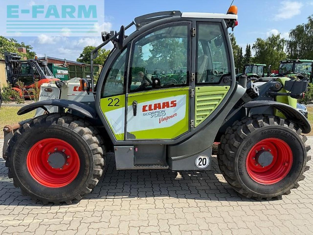 CLAAS scorpion 7030 - Teleskopinis krautuvas: foto 2 CLAAS scorpion 7030 - Teleskopinis krautuvas: foto 2