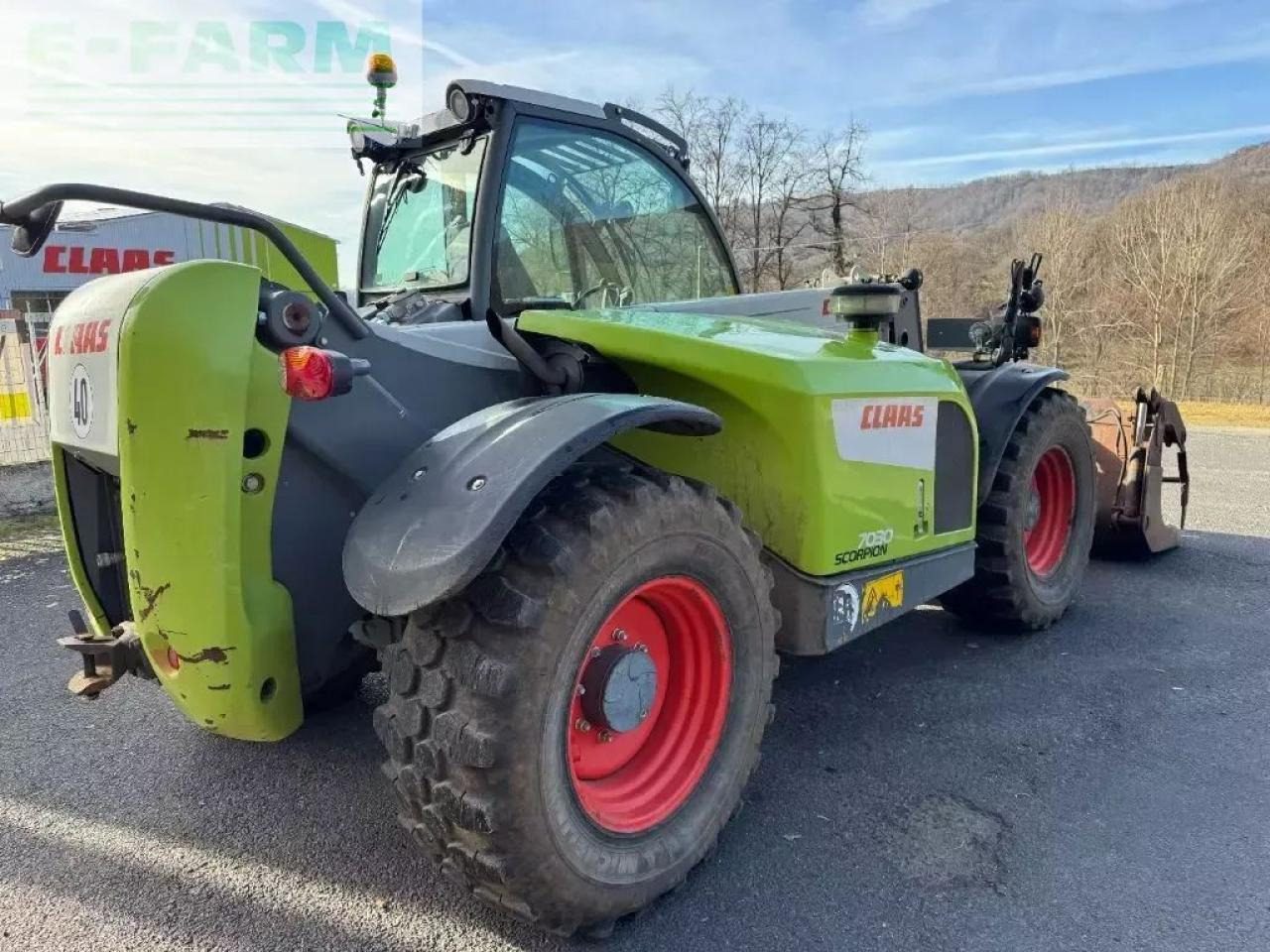 CLAAS scorpion 7030 - Teleskopinis krautuvas: foto 2 CLAAS scorpion 7030 - Teleskopinis krautuvas: foto 2