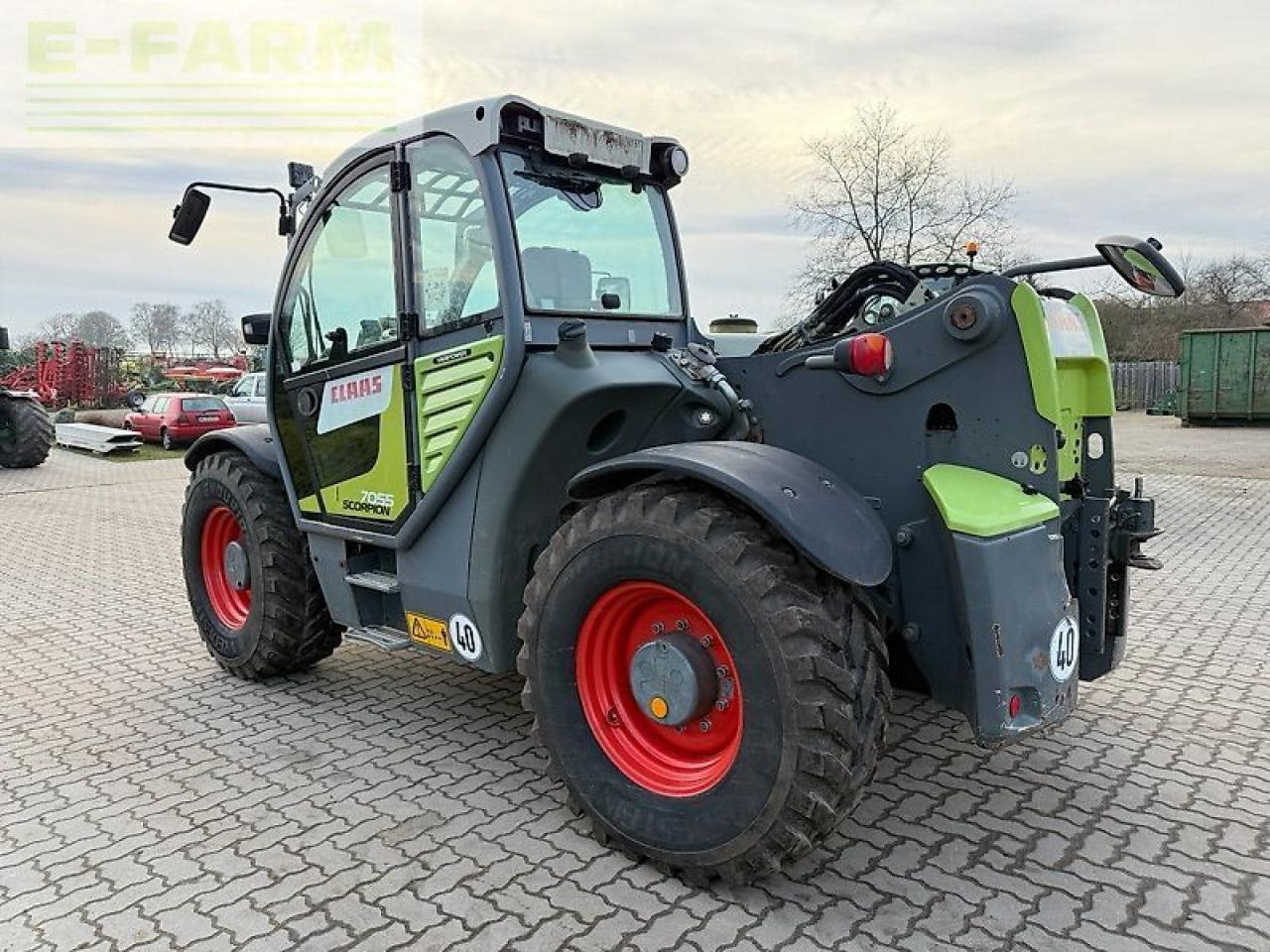 CLAAS scorpion 7055 - Teleskopinis krautuvas: foto 3 CLAAS scorpion 7055 - Teleskopinis krautuvas: foto 3