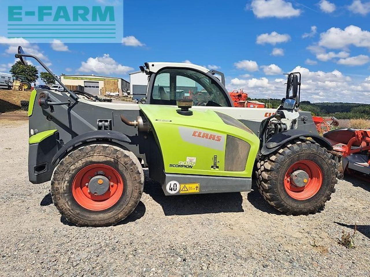 CLAAS scorpion 9055 - Teleskopinis krautuvas: foto 1 CLAAS scorpion 9055 - Teleskopinis krautuvas: foto 1