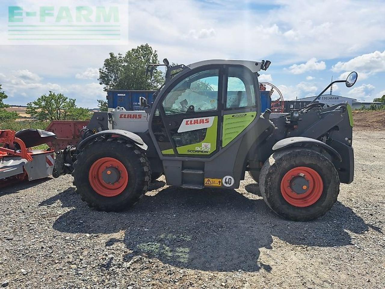 CLAAS scorpion 9055 - Teleskopinis krautuvas: foto 2 CLAAS scorpion 9055 - Teleskopinis krautuvas: foto 2