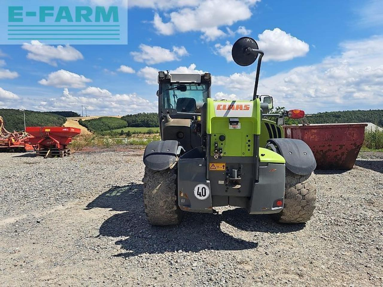 CLAAS scorpion 9055 - Teleskopinis krautuvas: foto 3 CLAAS scorpion 9055 - Teleskopinis krautuvas: foto 3