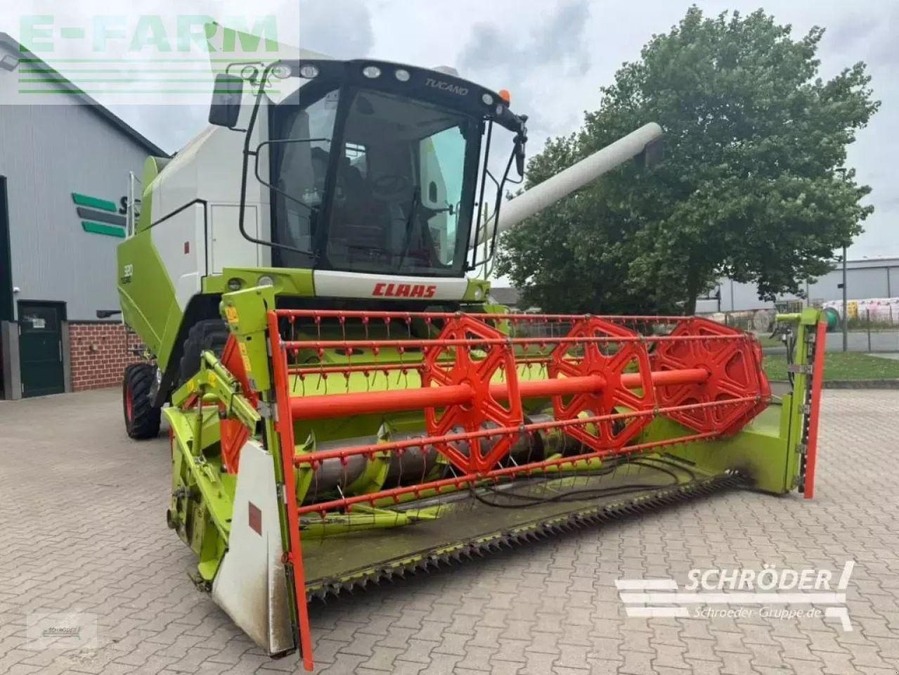 CLAAS tucano 320 - Derliaus nuėmimo kombainas: foto 1 CLAAS tucano 320 - Derliaus nuėmimo kombainas: foto 1